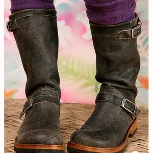 Jim Barnier Leather Boot Size 6